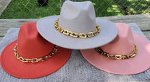 Load image into Gallery viewer, Large Cuban Link Fedora Hat
