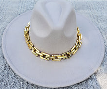 Load image into Gallery viewer, Large Cuban Link Fedora Hat
