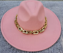 Load image into Gallery viewer, Large Cuban Link Fedora Hat
