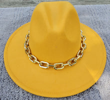 Load image into Gallery viewer, Large Cuban Link Fedora Hat
