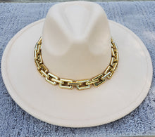 Load image into Gallery viewer, Large Cuban Link Fedora Hat
