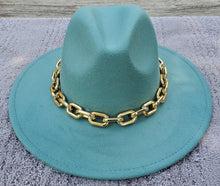 Load image into Gallery viewer, Large Cuban Link Fedora Hat
