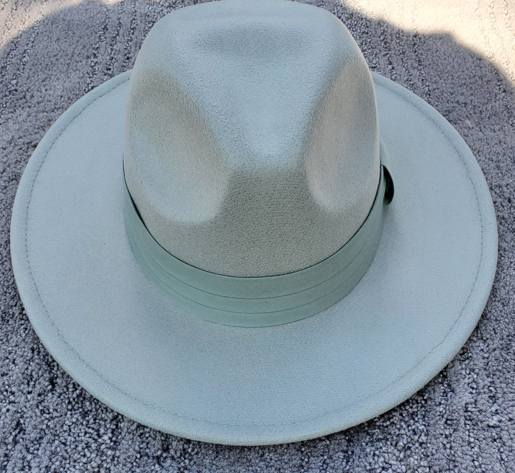 Ribbon Fedora Hat