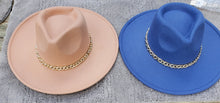 Load image into Gallery viewer, Diamond Cuban Link Fedora Hat
