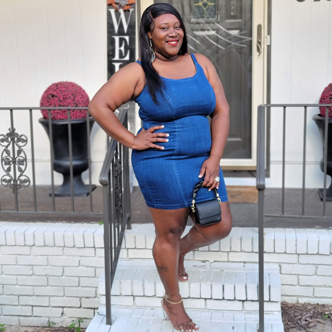 Keisha Denim Dress